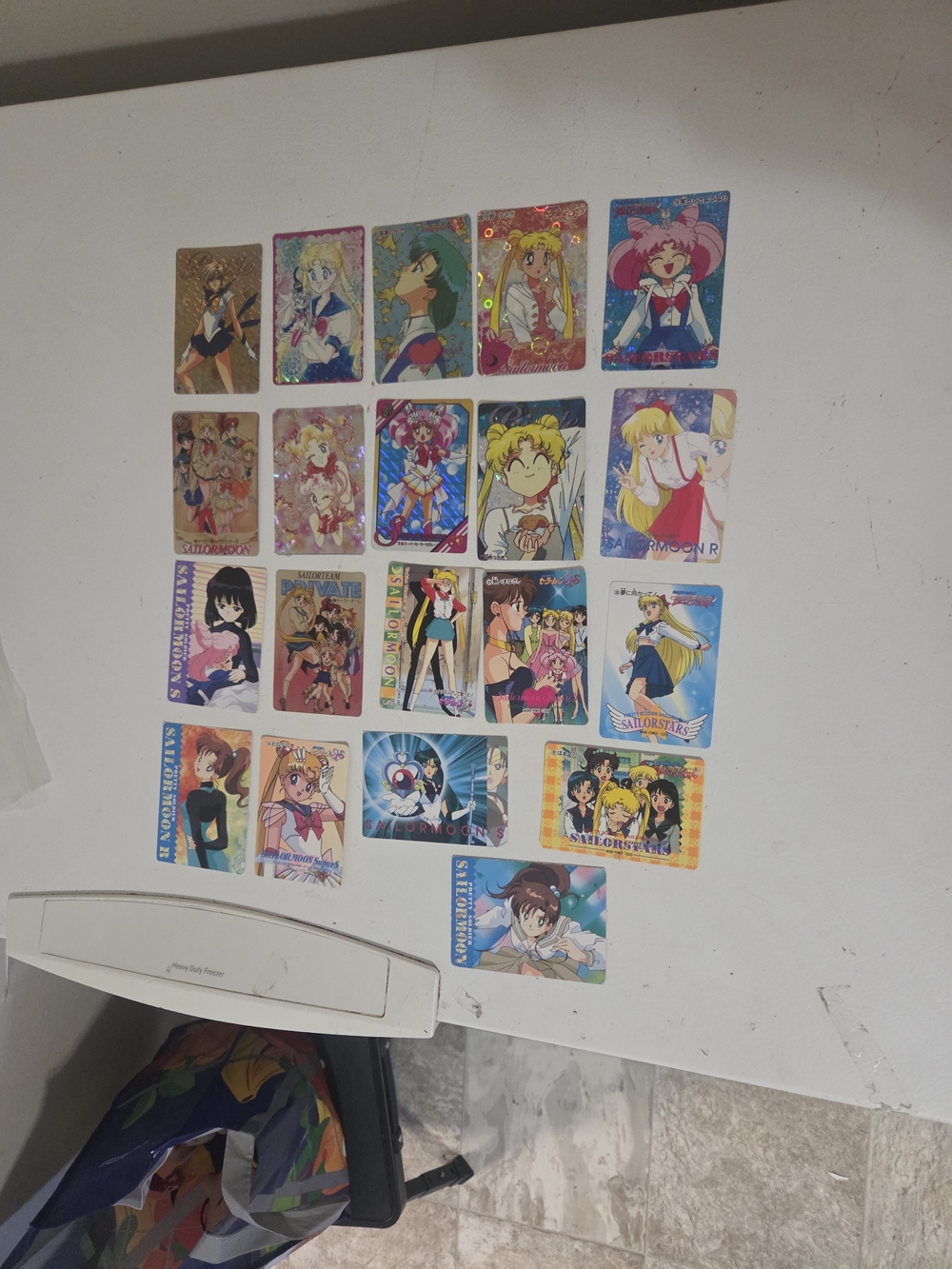 Vintage 1990s Sailor Moon trading cards Set Of 20, Made In Japan